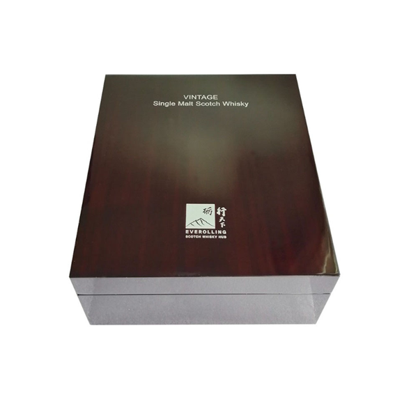 Factory personalised whisky box, luxury wine gift box 