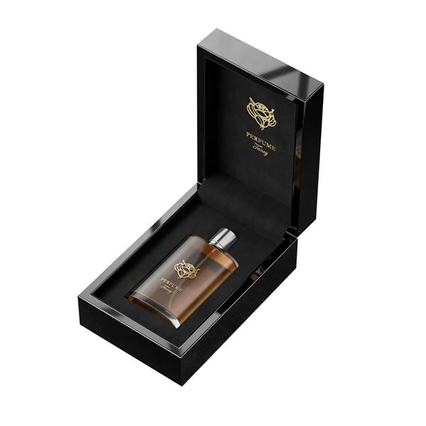 High Gloss Wooden Perfume Box with Customized Logo