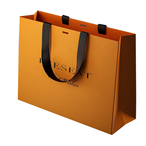 Affordable Hot Sale Orange Paper Bag