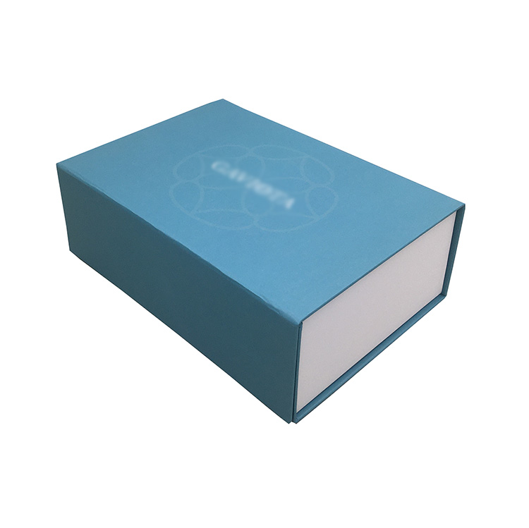 Logo placement in luxury foldable boxes