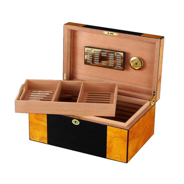 Custom cigar box wholesale supplier,Luxury personalized cigar box gift,Fine cigar box with custom logo, custom cigar box online