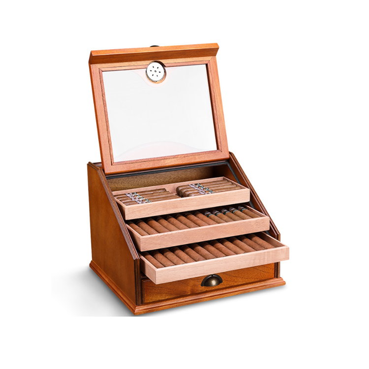 cedar wooden humidor box, cigar humidor box