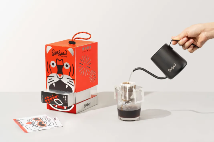 Tiger Year Limited Coffee Drip Gift Box